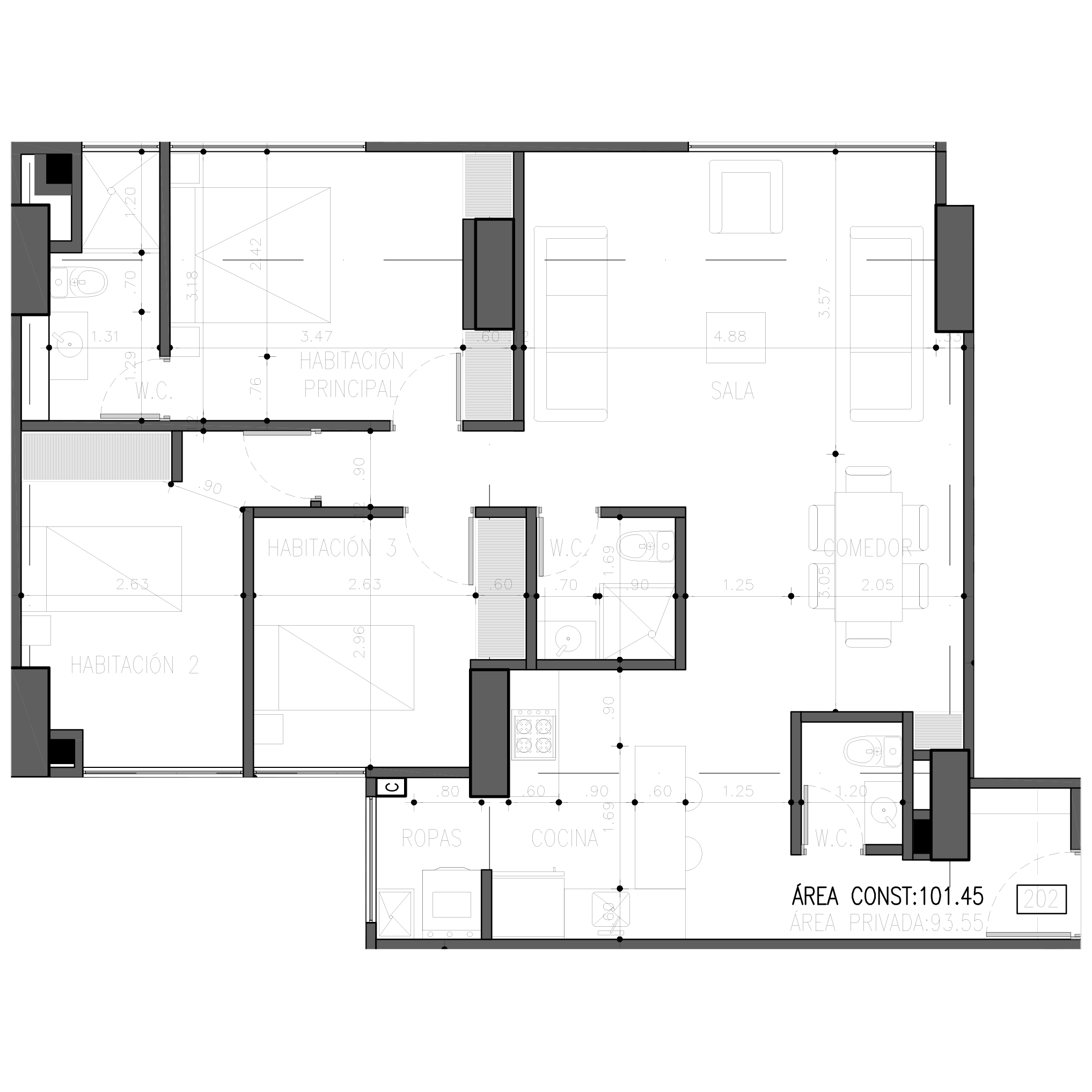 Apartamento 202